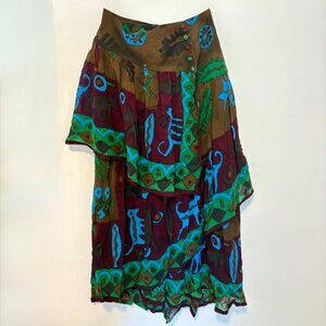 Chacok Vintage Wrap Skirt (Matching top available too)